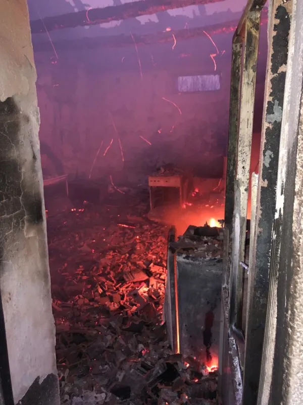 Grude: Vatrogasci intervenirali na požaru obiteljske kuće FOTO 5
