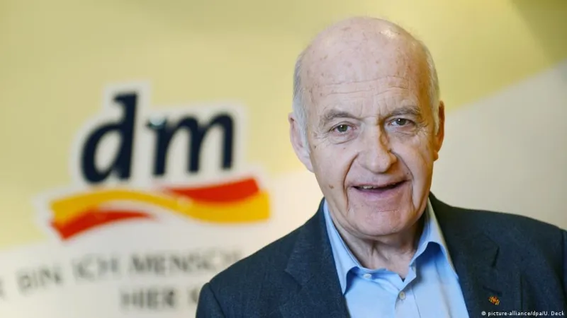 Preminuo je Götz Werner, osnivač DM-a! Njegova priča je impresivna