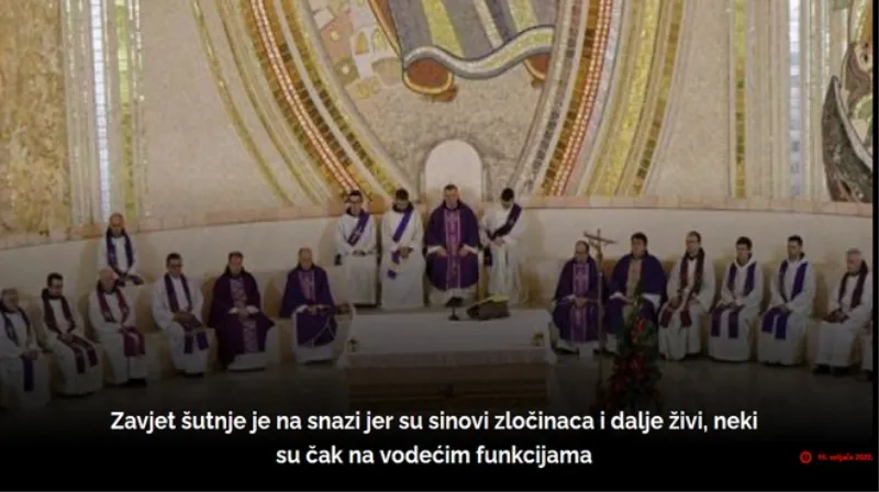 U Danima pobijenih franjevaca, Puljić se prisjetio 'mučenika' Perića, Komarice i svog prezimenjaka...