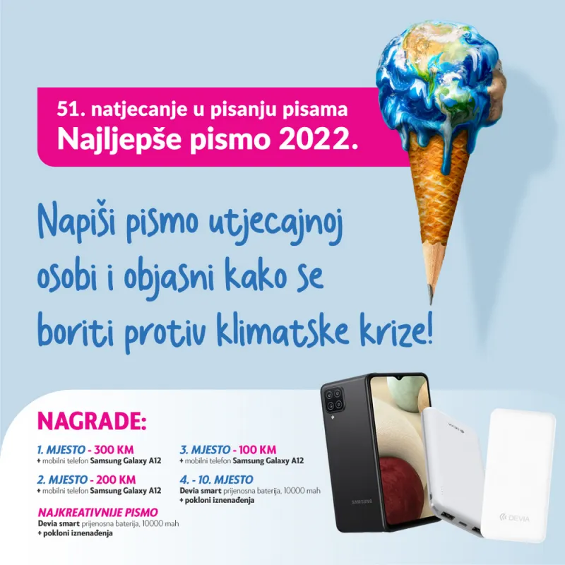 Natjecanje u pisanju pisama ''Najljepše pismo'' 2022.