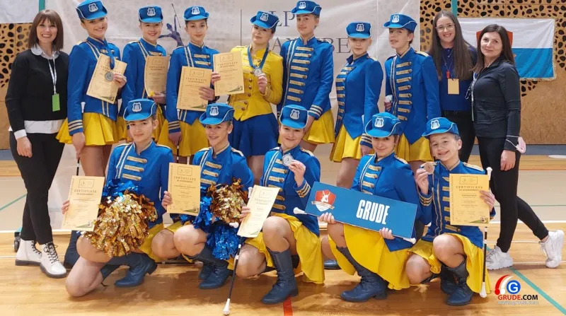 Grudske mažoretkinje spremne za Europski kup u Pragu!