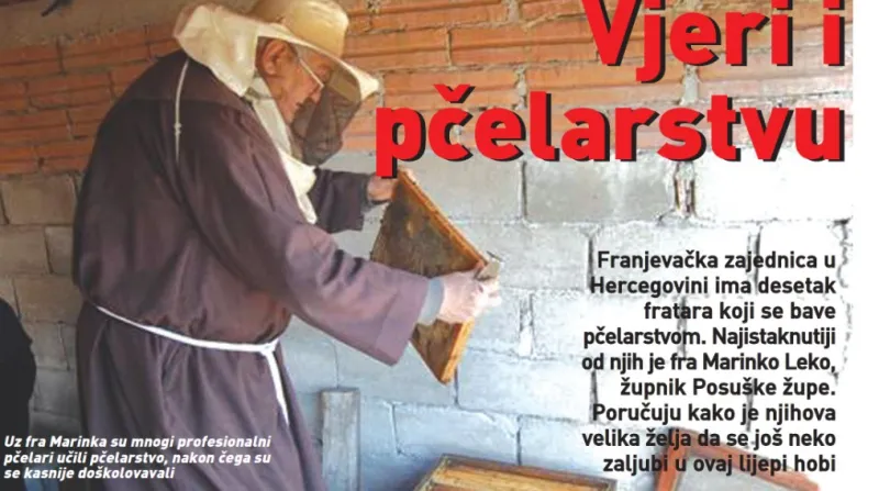 Samo čovjek i pčele umiru, i zauvijek odlaze Gospodinu! Fra Marinko i njegove pčele jučer su zajedno otišli na bolji svijet