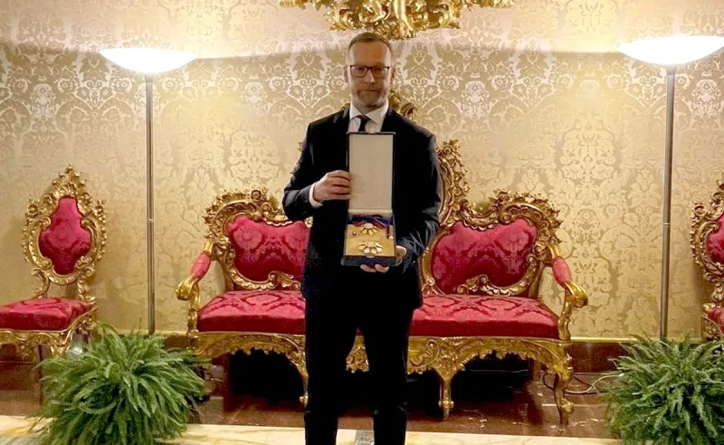 Ambasador BiH pri Svetoj Stolici Igor Žontar primio odlikovanje pape Franje