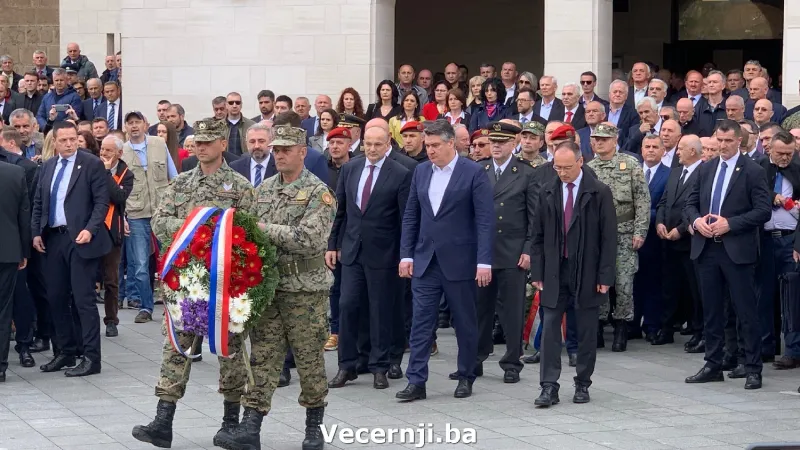 FOTO: Predsjednik Milanović na 30. obljetnici utemeljenja HVO-a 12
