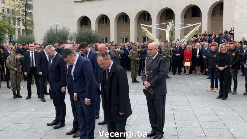 FOTO: Predsjednik Milanović na 30. obljetnici utemeljenja HVO-a