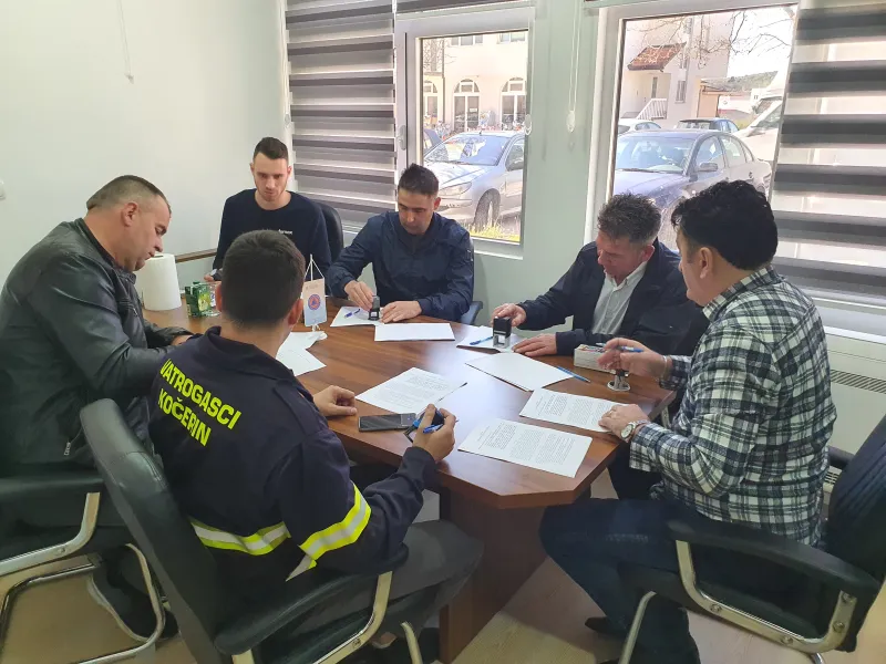 Civilna zaštita ŽZH potpisala ugovore sa vatrogascima i radioamaterima