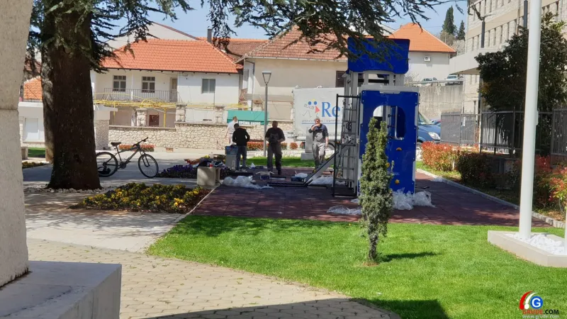 FOTO: Park hrvatskih velikana u Grudama obogaćen sadržajem za djecu 2