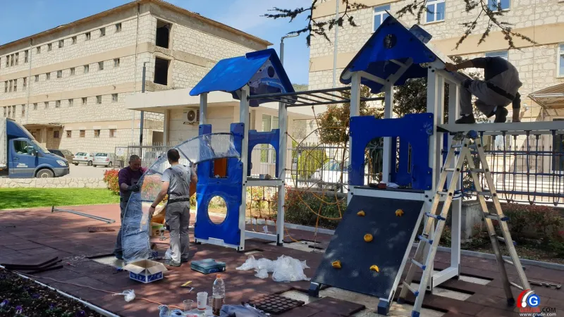 FOTO: Park hrvatskih velikana u Grudama obogaćen sadržajem za djecu 5