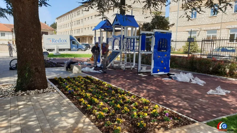FOTO: Park hrvatskih velikana u Grudama obogaćen sadržajem za djecu 6