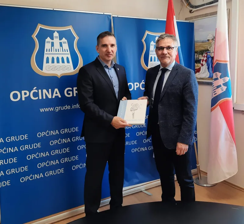 Gradonačelnik Belog Manastira Tomislav Rob posjetio Grude