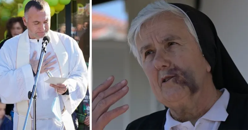 Don Domagoj iz Hercegovine, koji je pijan psovao i prebio časnu i susjedu, dobio novu župu. Časnu preselili iz zemlje