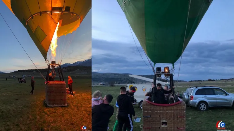 FOTO/VIDEO: HERCEGOVINA TESTIRALA BALON NA VRUĆI ZRAK