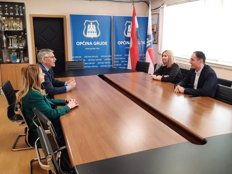 Predsjednik Skupštine ŽZH u posjeti Grudama