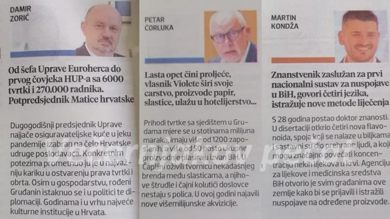 Grude imaju svoja tri asa u utrci za Osobu godine! Zorić, Ćorluka i Kondža kandidati za Večernjakov pečat