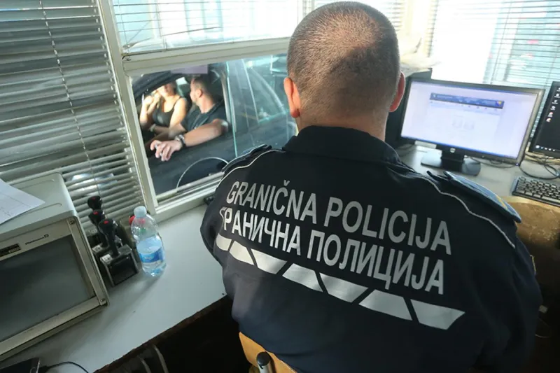 Nasilnika priveli službenici Granične policije BiH Gorica