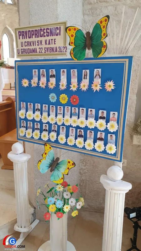 FOTO: Prva sveta pričest u župi Grude! Fra Stanko: Djeco, Gospodin dolazi u vaša srca 5