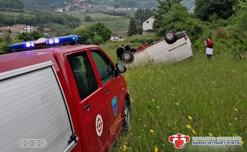 Rama: Mladić poginuo u slijetanju kombija