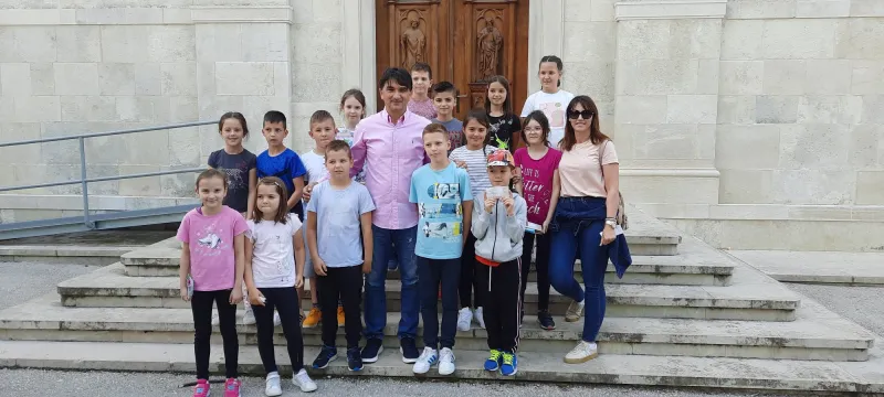 Grudski učenici se družili sa Dalićem u Livnu FOTO