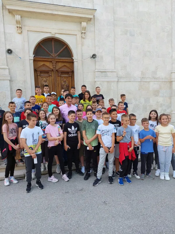 Grudski učenici se družili sa Dalićem u Livnu FOTO 8