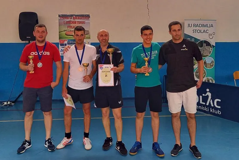 Nikica Marić opet najbolji na stolnoteniskom turniru ''Stolac 2022.''