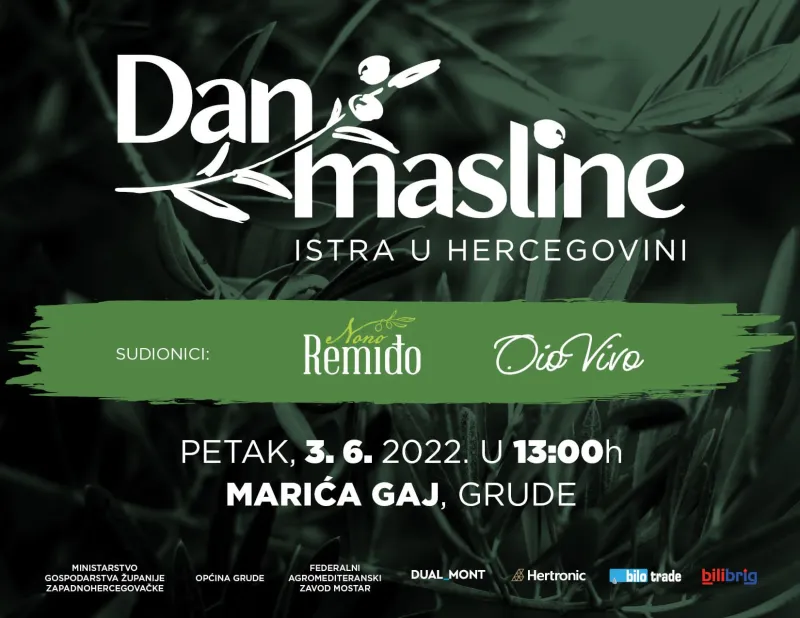 Grude domaćin manifestacije ''Dan maslina - Istra u Hercegovini''