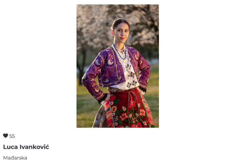 FOTO: Ovo su djevojke koje se bore za titulu najljepše u narodnoj nošnji 13
