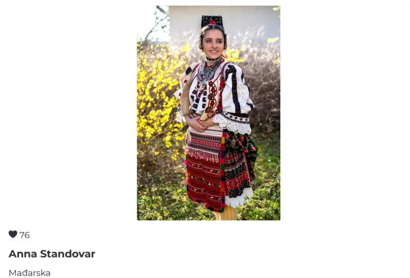 FOTO: Ovo su djevojke koje se bore za titulu najljepše u narodnoj nošnji 14