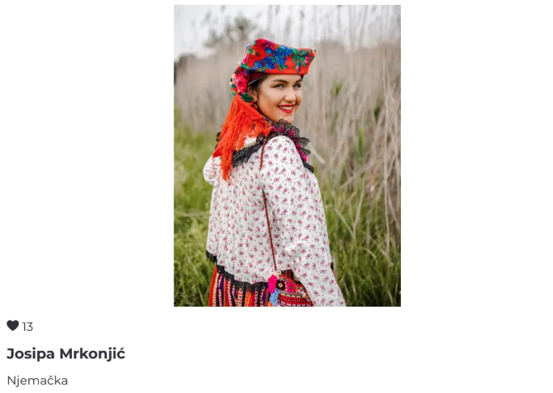 FOTO: Ovo su djevojke koje se bore za titulu najljepše u narodnoj nošnji 17