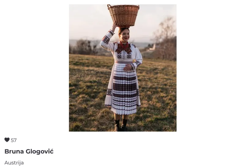 FOTO: Ovo su djevojke koje se bore za titulu najljepše u narodnoj nošnji 3