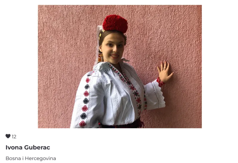 FOTO: Ovo su djevojke koje se bore za titulu najljepše u narodnoj nošnji 4
