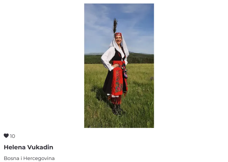 FOTO: Ovo su djevojke koje se bore za titulu najljepše u narodnoj nošnji 6