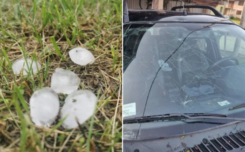 Tuča poharala regiju: U Karlovcu veličine lješnjaka, u Srbiji razbijala aute, oluja nosila crijepove...