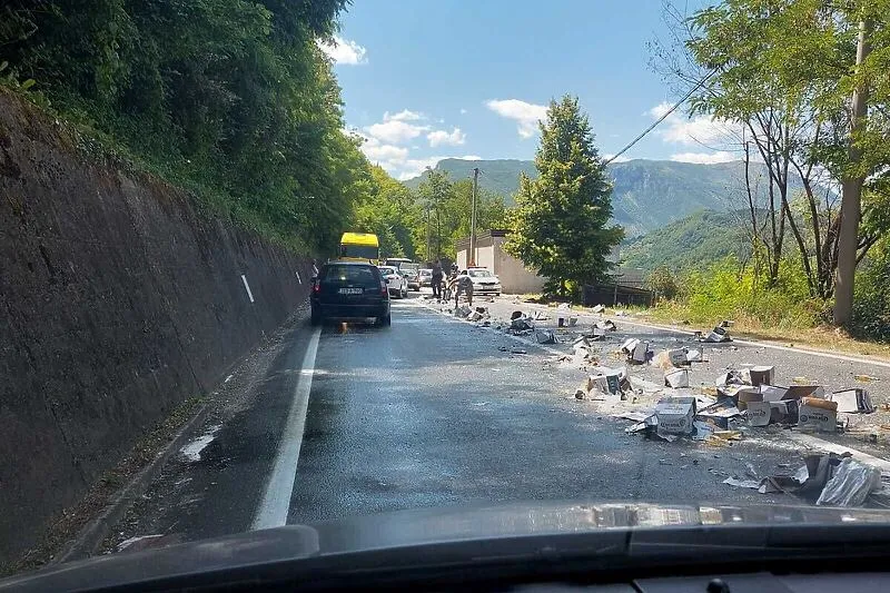 Pivo na cesti obustavilo promet u hercegovačkoj općini