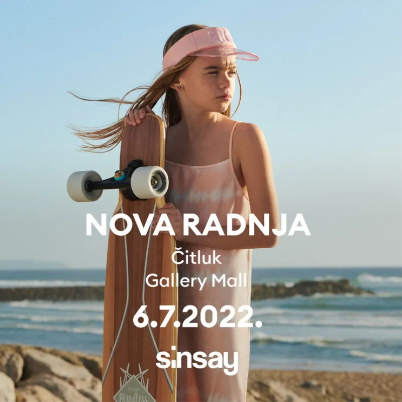 Gallery Mall u Čitluku bogatiji za Sinsay radnju