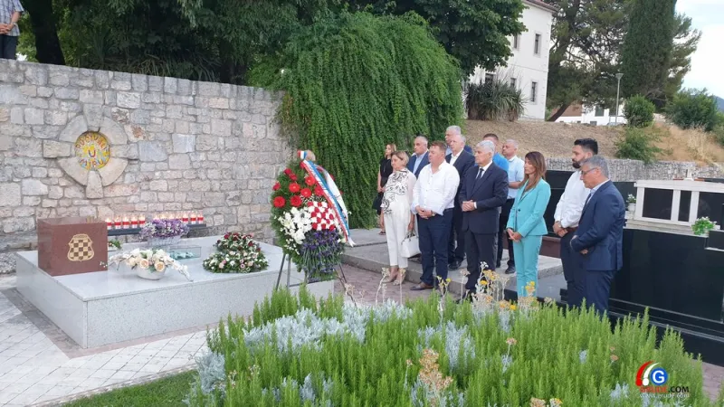 Obilježena 25. obljetnica smrti mr. Mate Bobana FOTO 5