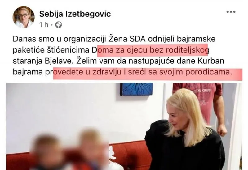 Sebija i žene SDA djeci bez roditeljskog staranja za Bajram poželjele sreću s njihovim obiteljima!