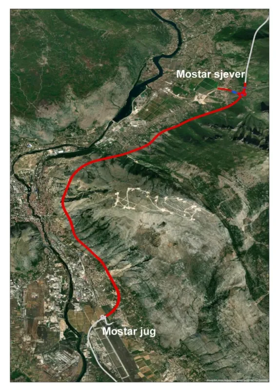 Kod Mostara će se graditi ključni tunel na koridoru 5c