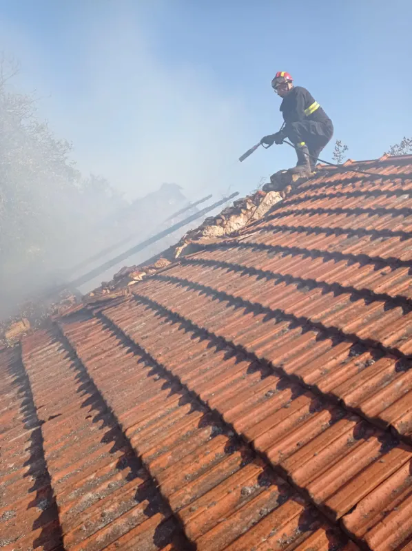 Grudski vatrogasci gasili stambeni objekt na Višnjici, šumu na Puteševici, Blidinje... 3