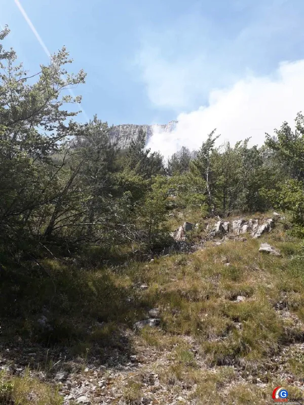FOTO: Naš suradnik se javio iz Livna, zatražen kanader zbog požara na Kamešnici 6