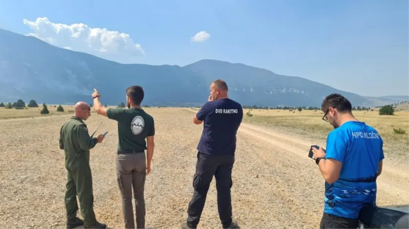 Ugašeni svi požari na Blidinju