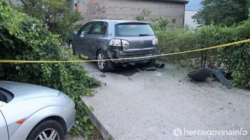Mostarce probudila eksplozija, bomba bačena na automobil