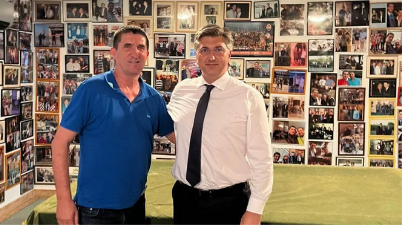 Mate Lončar ugostio premijera Plenkovića: 'Nemam ni dana radnog staža, a na visokoj nozi živim oduvijek'