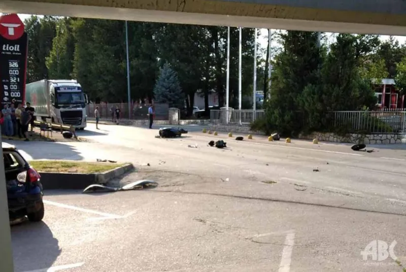 Teška nesreća na Trnu, motorist hitno prevezen za SKB Mostar