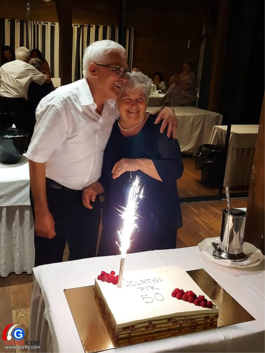Grude: Supružnici Tolić proslavili 50 godina braka 2