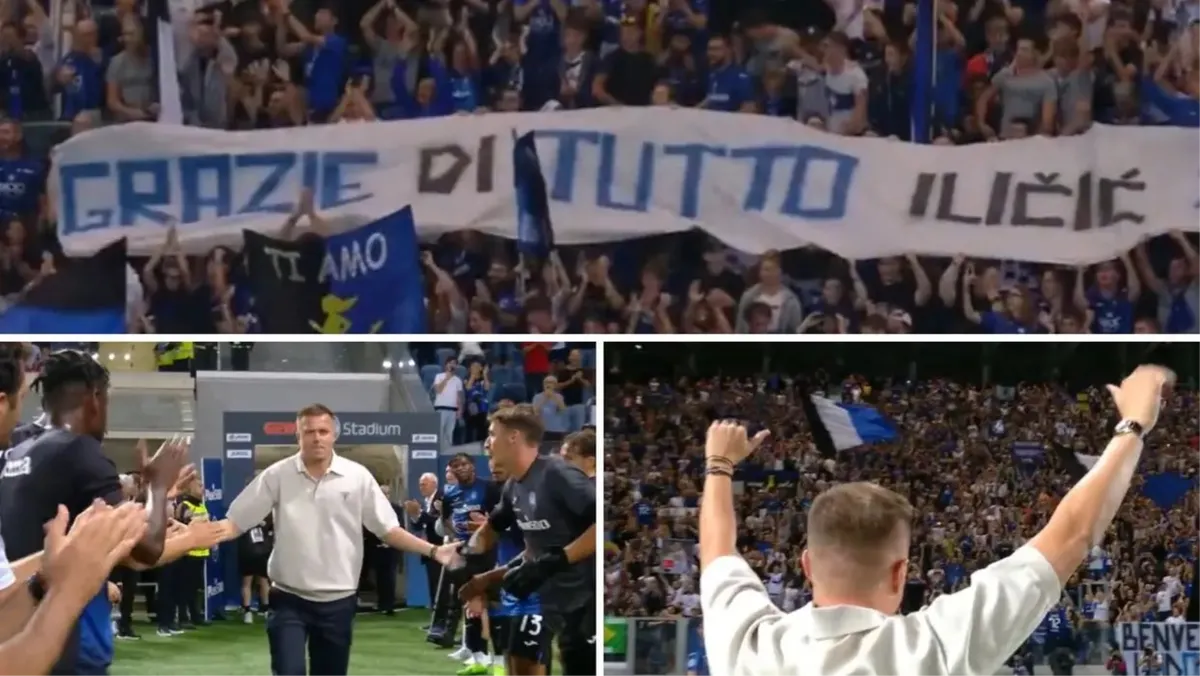 VIDEO: Pogledajte kako se Atalanta oprostila od Josipa Iličića!