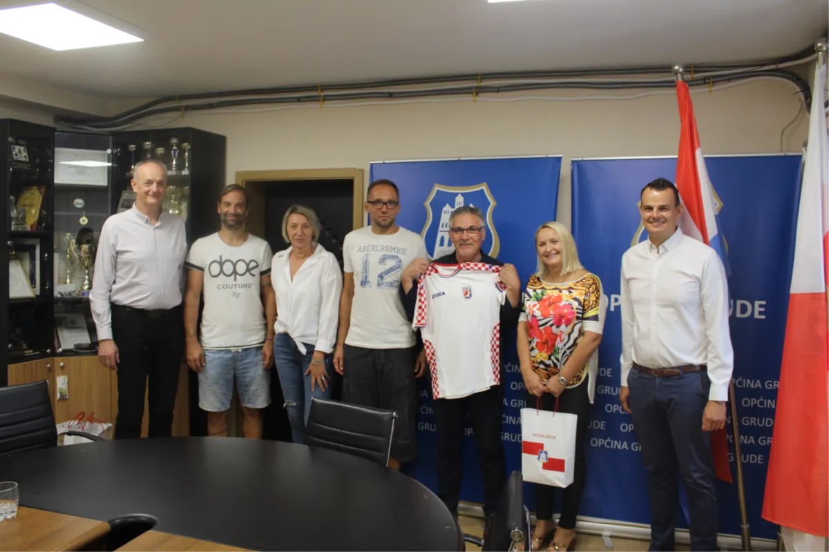 U Općini Grude upriličen prijam za organizatore i sudionike 5. Festivala rukometa – Grude 2022.