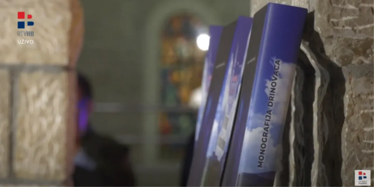 Predstavljena monografija naselja i župe Drinovci VIDEO