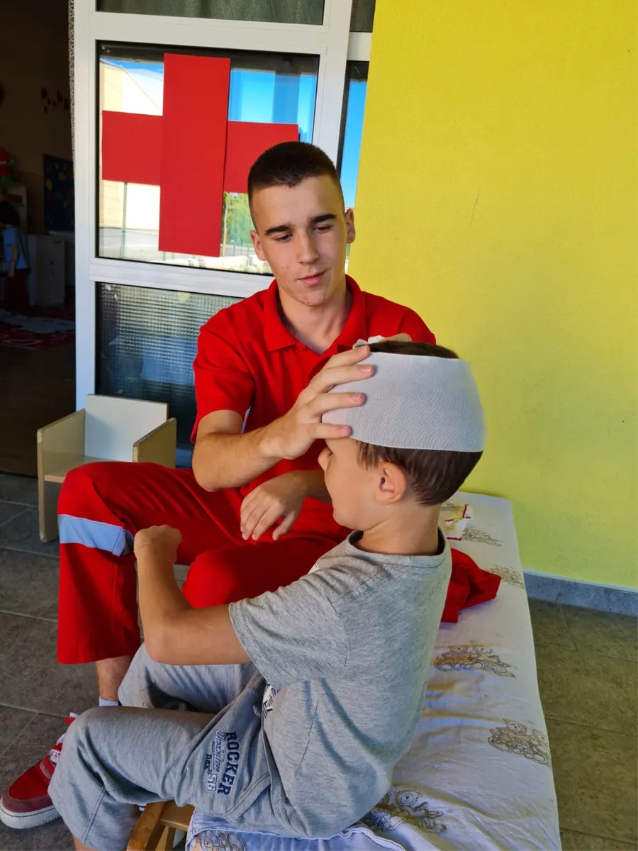FOTO: Volonteri Crvenog križa Grude posjetili Dječji vrtić, mališani su uživali 5