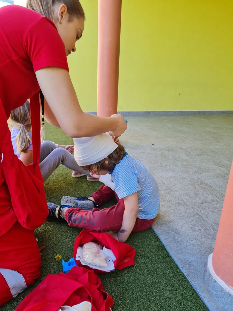 FOTO: Volonteri Crvenog križa Grude posjetili Dječji vrtić, mališani su uživali 7