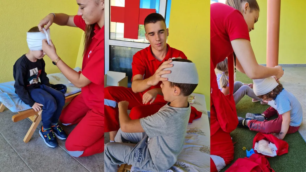 FOTO: Volonteri Crvenog križa Grude posjetili Dječji vrtić, mališani su uživali